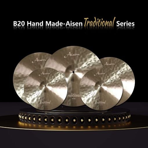 Immagine di Aisen B20 Traditional Series cymbal set