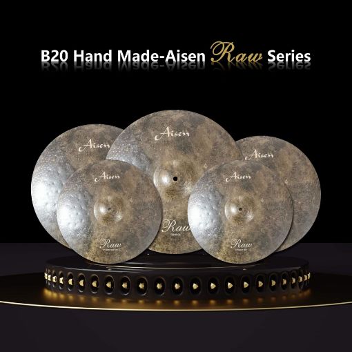 Afbeeldingen van Aisen B20 Raw Series cymbal set