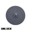 Unlock Lightning 9 inch 2-zone crash cymbal black